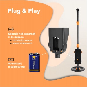 LittleBigBird Metaaldetector plug and play