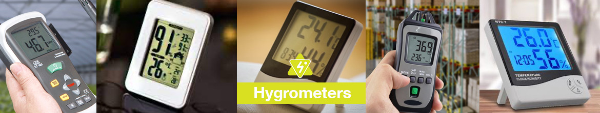 Overzicht Hygrometer