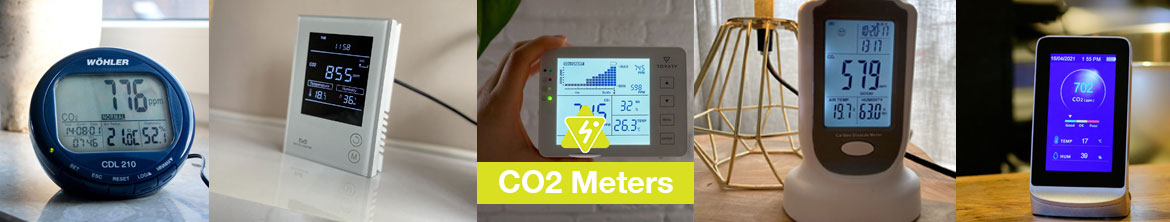 Overzicht CO2 Meter