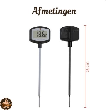 Broba Keukenthermometer test
